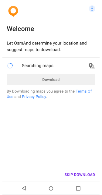 Download map Android
